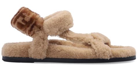 fendi furry sandals|women fendi sandals clearance.